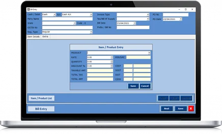 Erabits Sales & Purchase Automated Ledger & Billing Software