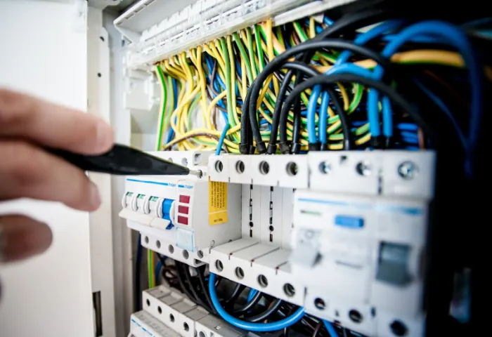 Erabits machine automation control panel with PLC programming